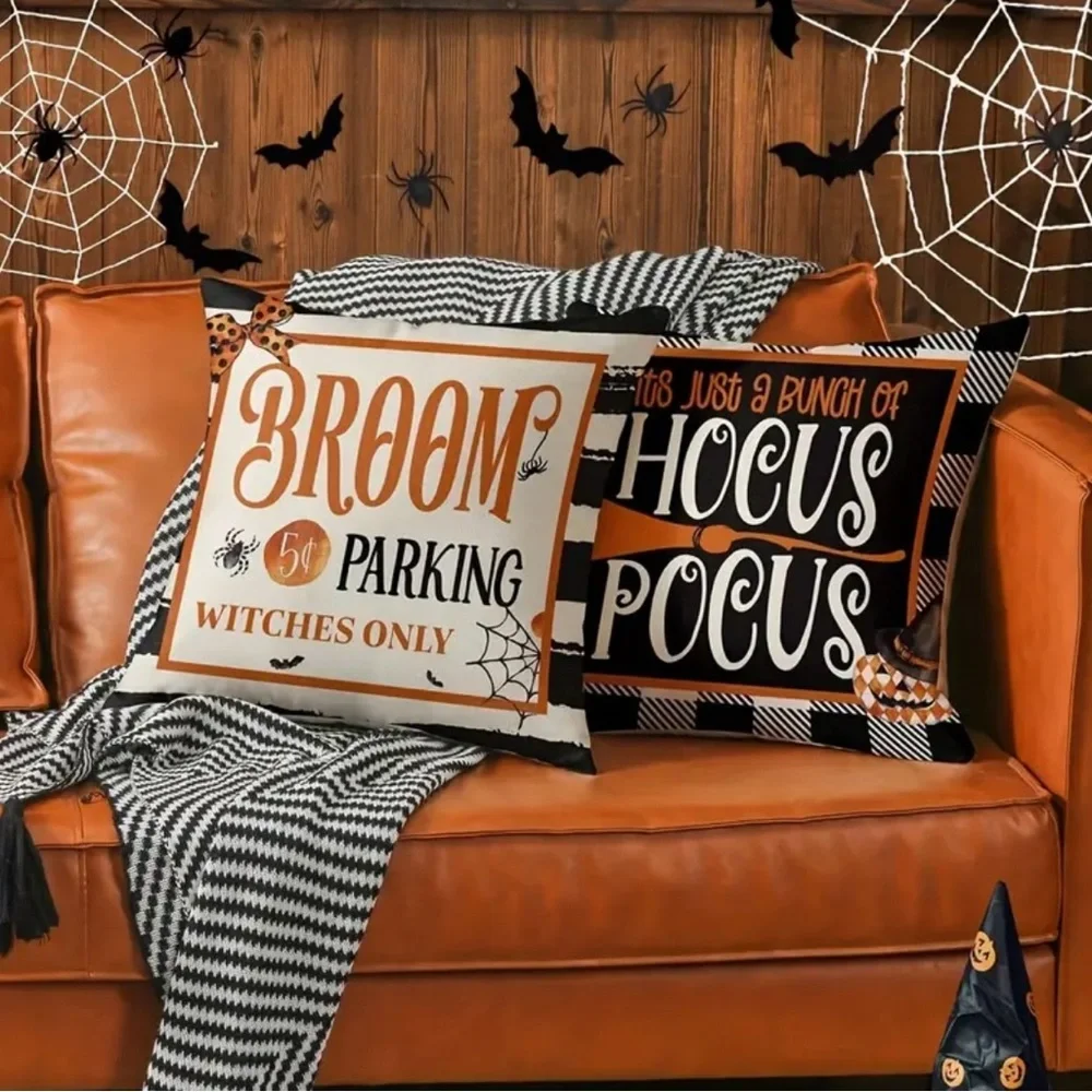 HALLOWEEN PILLOW COVERS. NWT